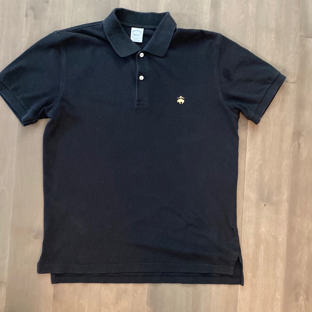 Brooks Brothers black polo in a size Large